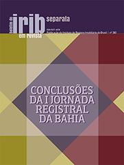 Boletim IRIB em Revista Edição 361 Separata Bahia
