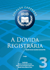 Coleção Cadernos IRIB nº 3 - A dúvida registrária